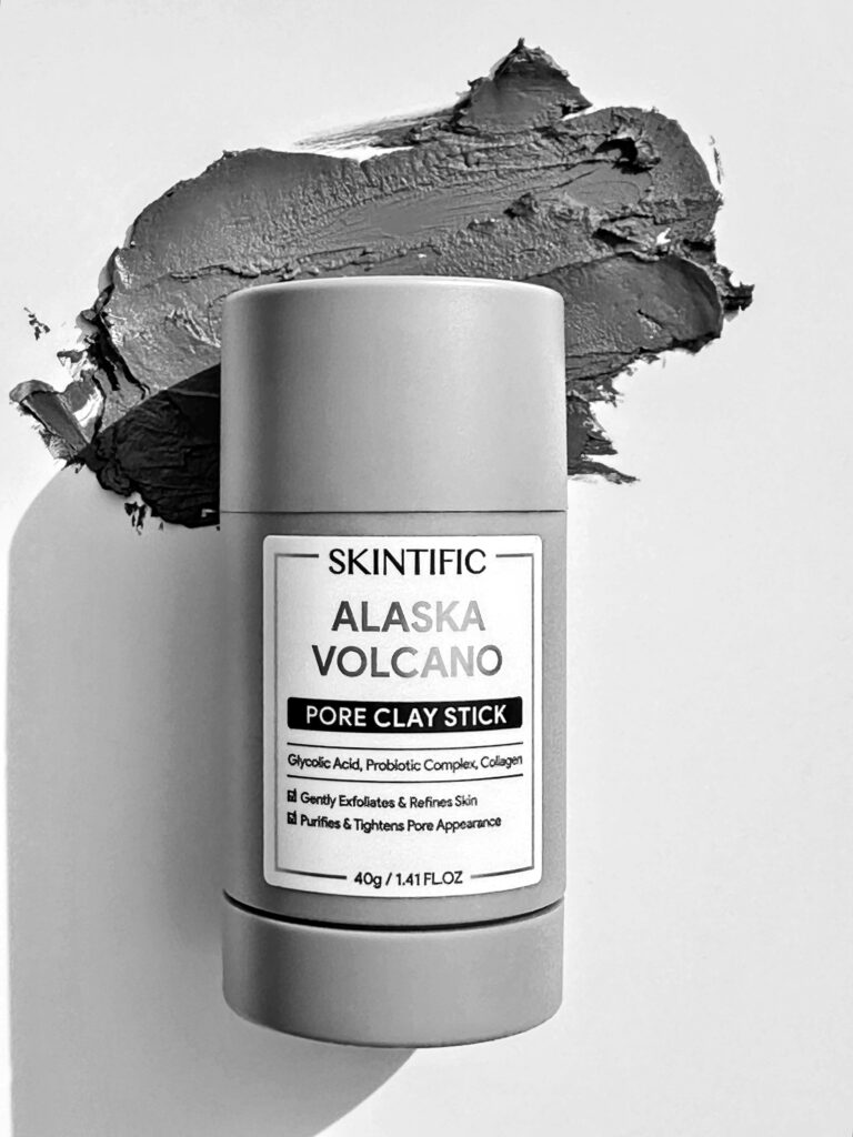 SKINTIFIC Alaska Volcano Deep Pores Cleansing Clay Mask Stick 40g