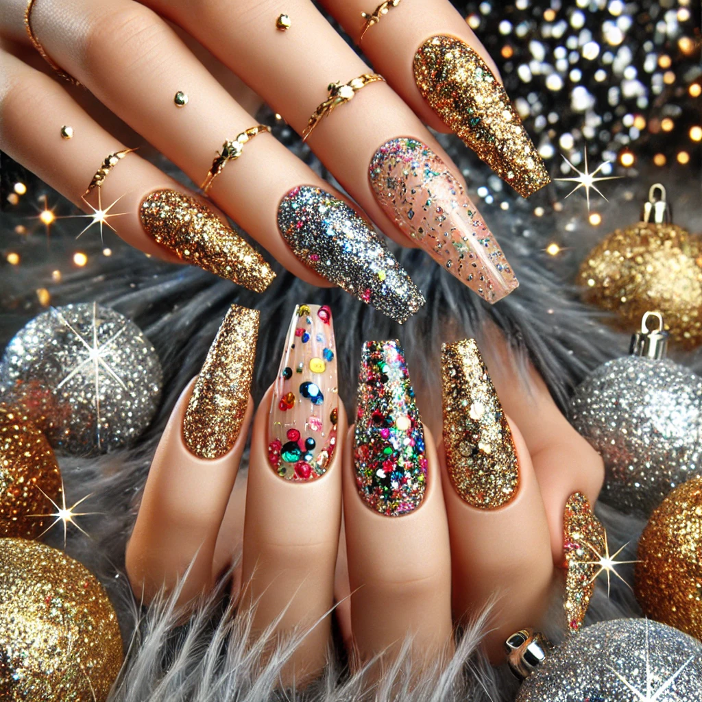 Glitter Bomb Nails- Nail Ideas